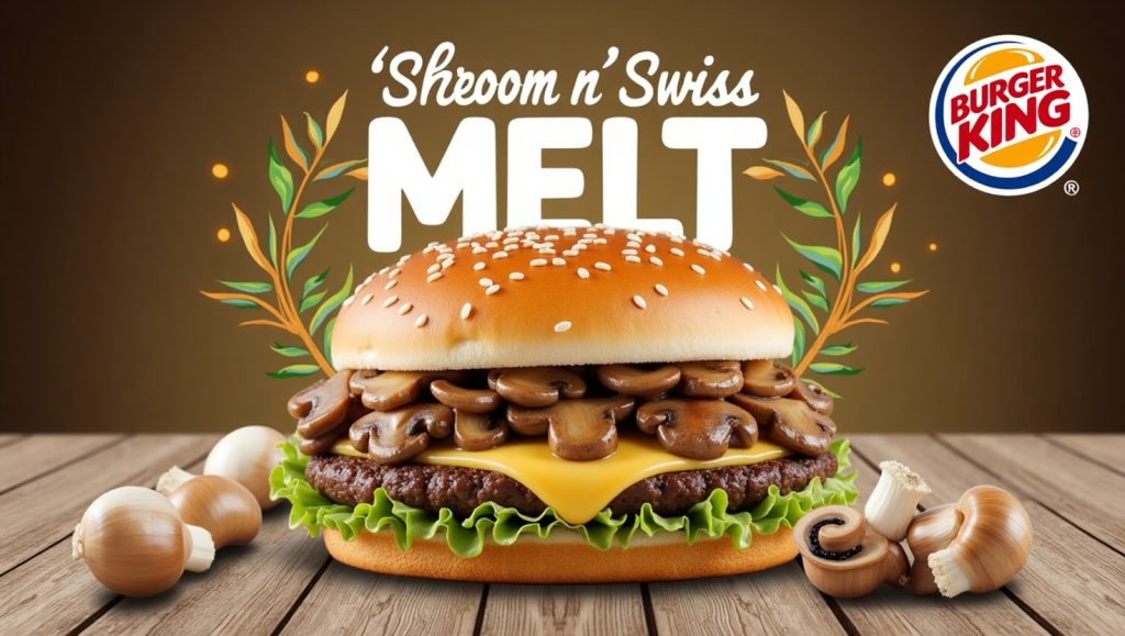Burger King Shroom n’ Swiss Melt